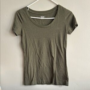 Mossimo Supply Co. Women's Short Sleeve Tee in Olive